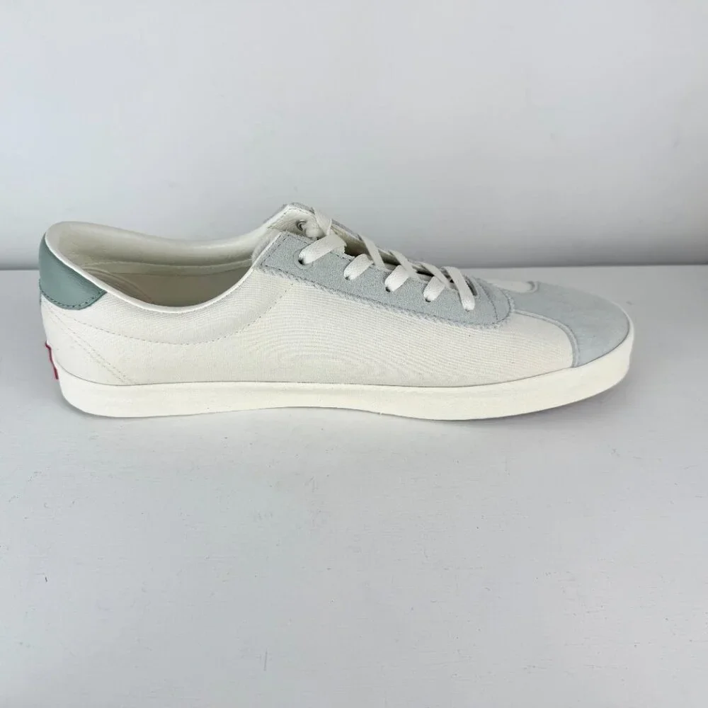 Men's 13 - VANS Tri-Tone Sport Low Skate Green /Beige Suede/Canvas Sneakers